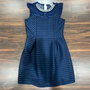 Blue Rhinestone Dress | Brand New